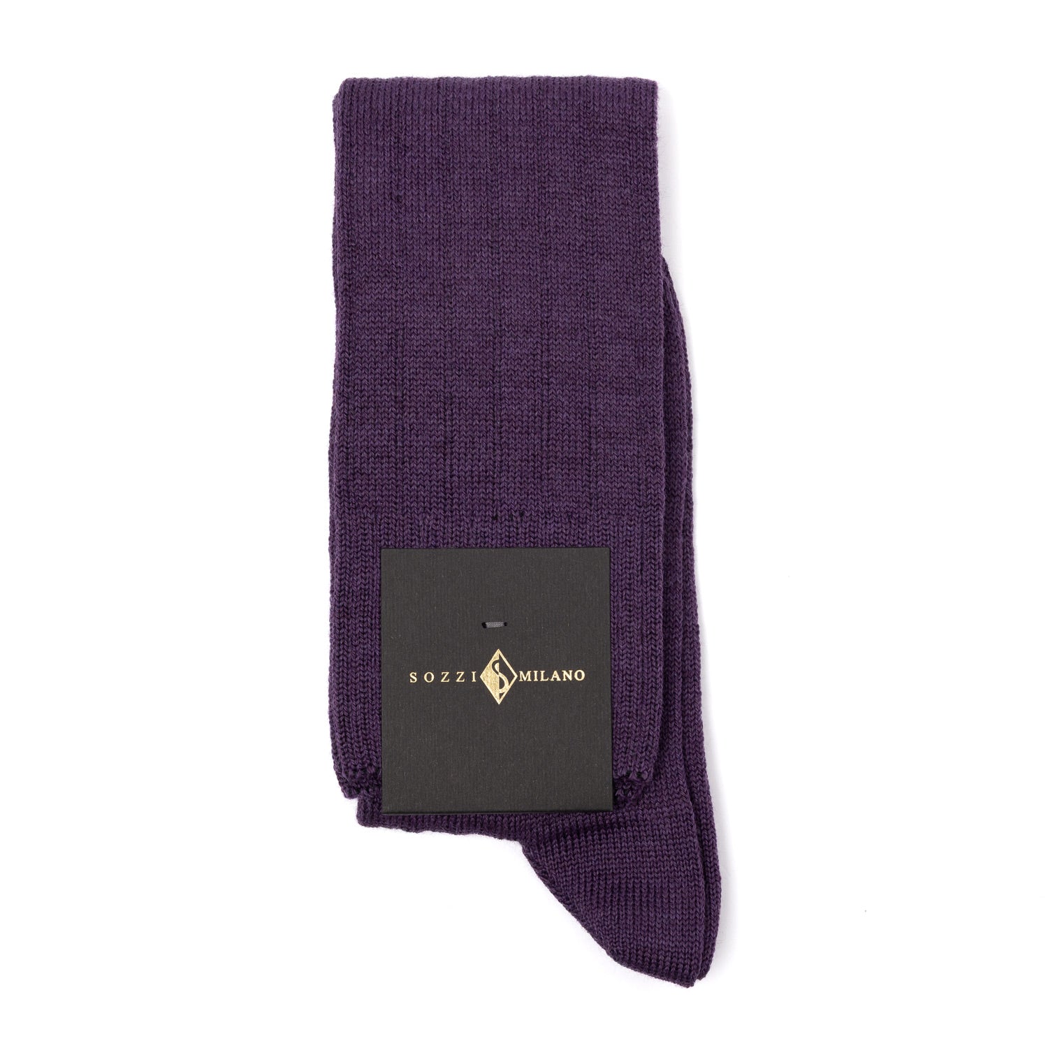 Knee Sock "Wide Rib" made from Lambswool